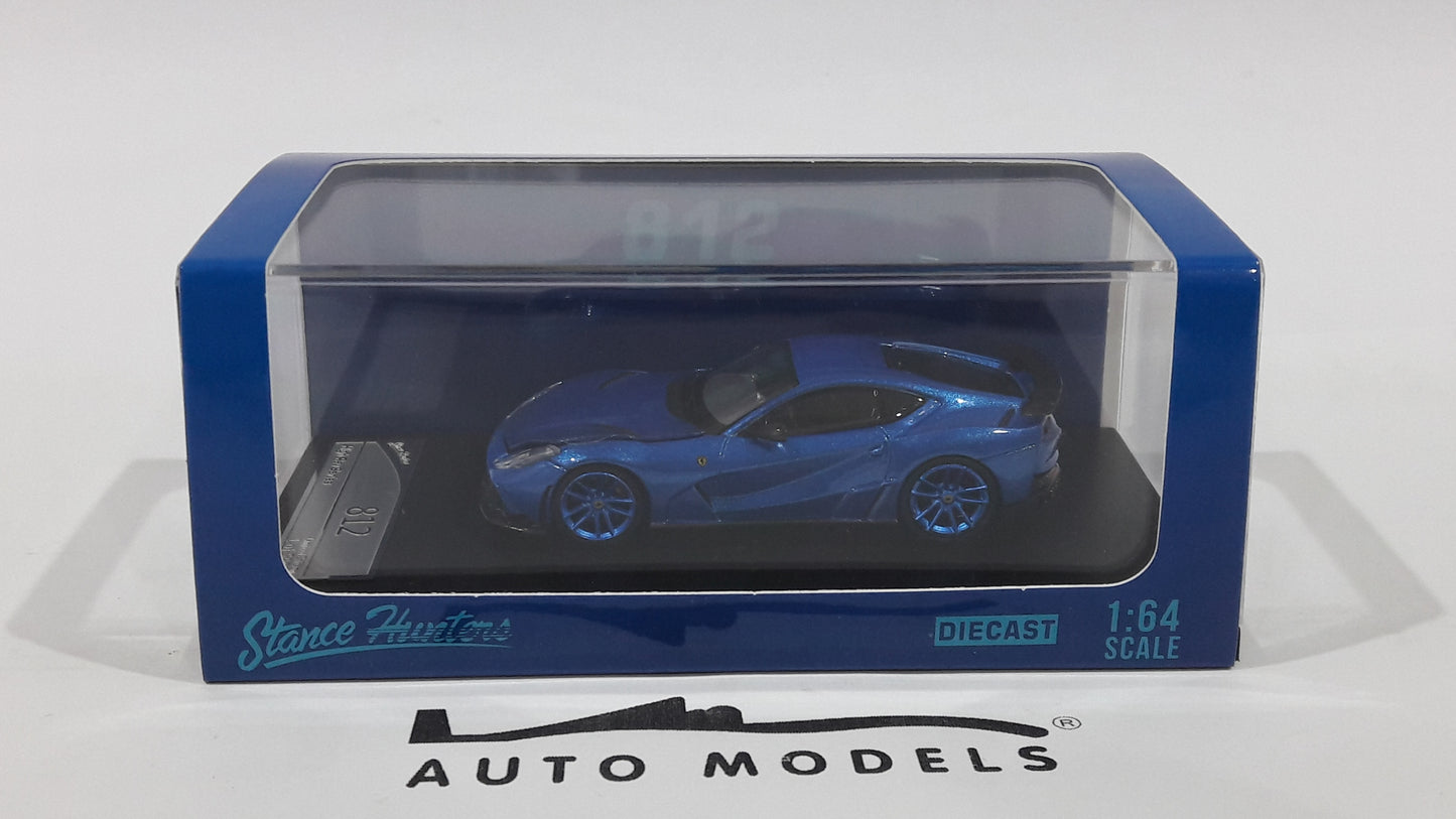 1/64 Stance Hunters Ferrari 812 Blue