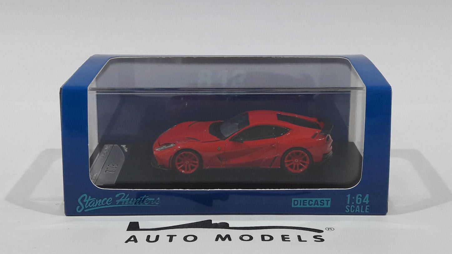 1/64 Stance Hunters Ferrari 812 Red