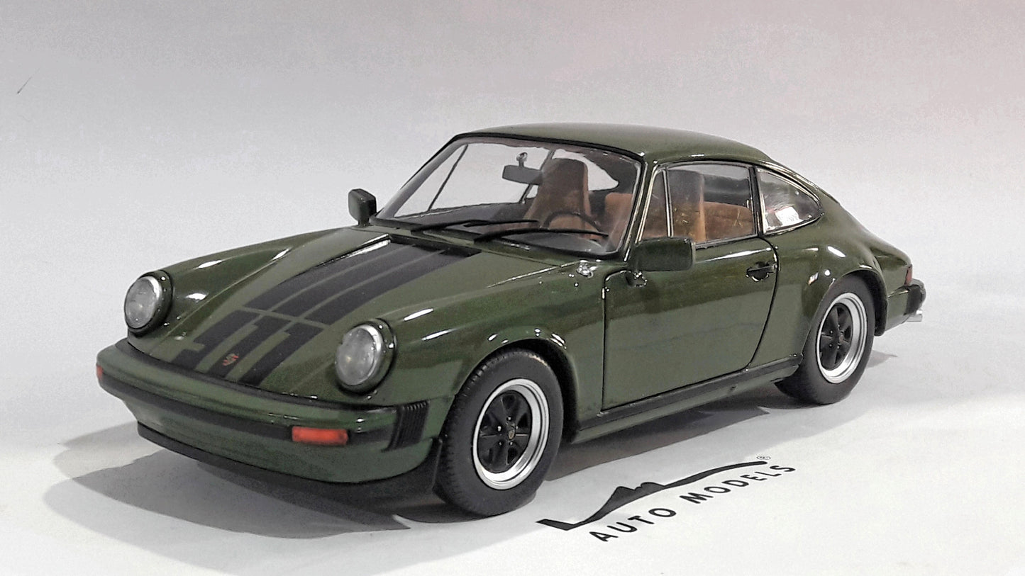 1/18 Solido Porsche 911 SC Olive Green 1978