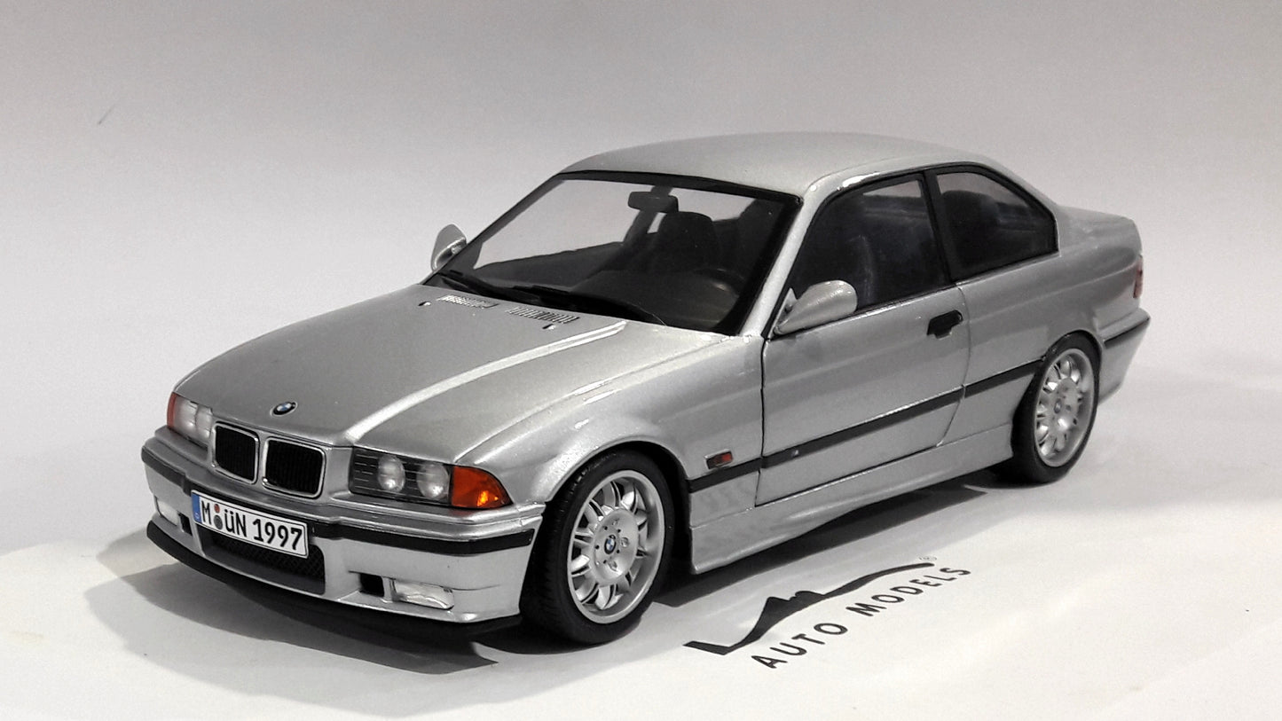 Solido BMW E36 M3 Coupe Artic Silver 1990