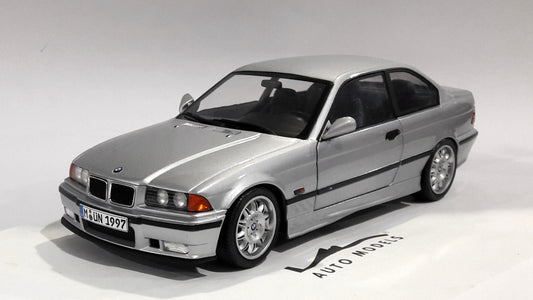 1/18 Solido BMW E36 M3 Coupe Artic Silver 1990