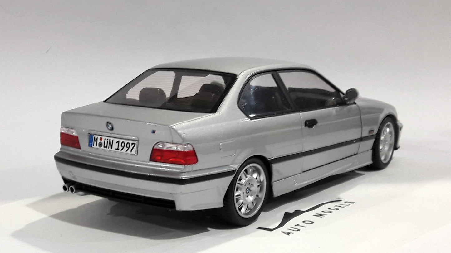 Solido BMW E36 M3 Coupe Artic Silver 1990