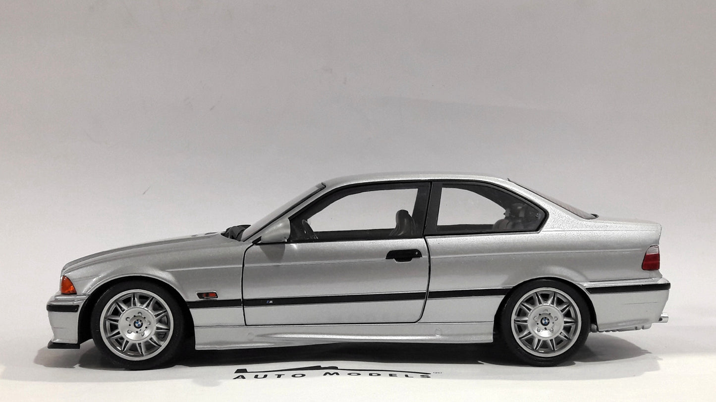 Solido BMW E36 M3 Coupe Artic Silver 1990