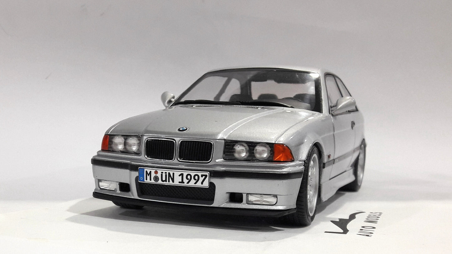 Solido BMW E36 M3 Coupe Artic Silver 1990