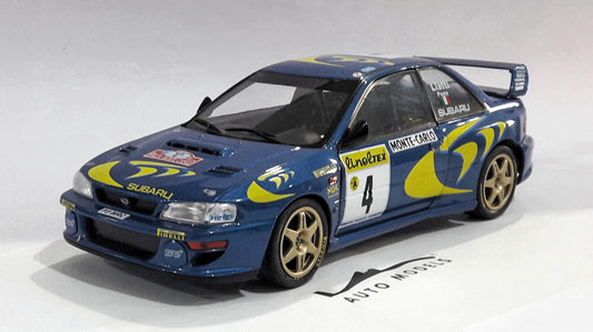 1/18 Solido Subaru Impreza 22B 1997 Rally Monte Carlo P.Liatti Blue