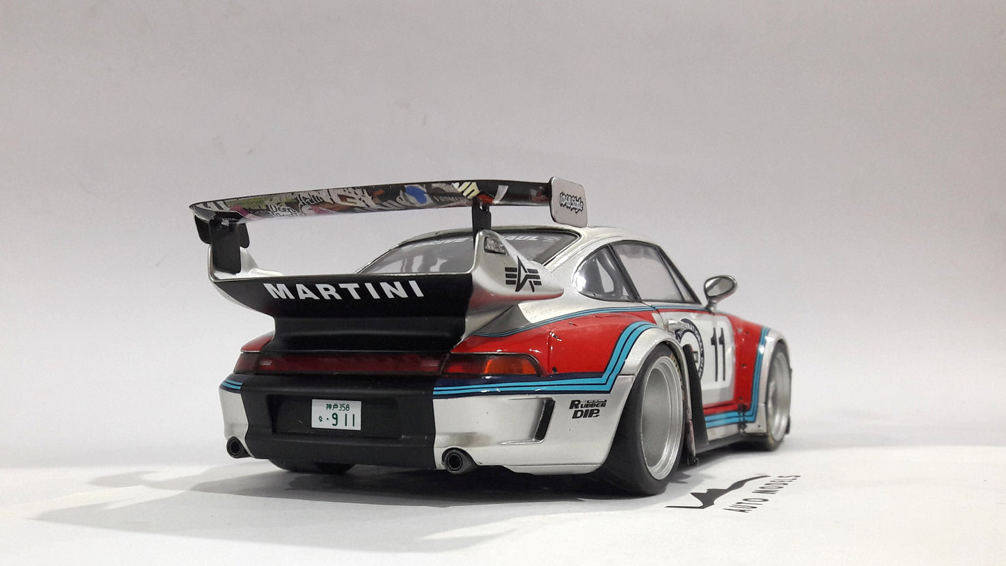 1/18 Solido RWB Bodykit Martini 2020 SIlver