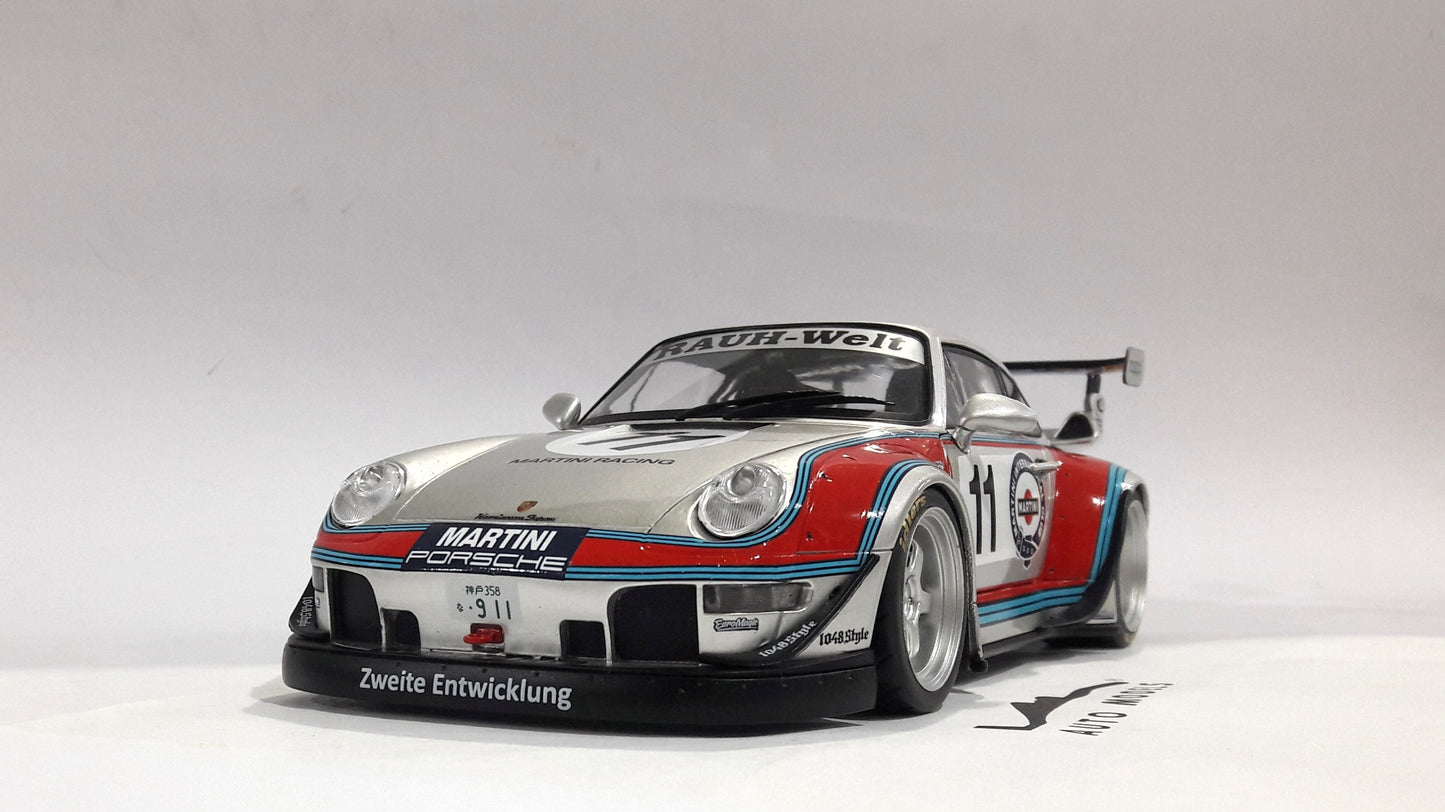 1/18 Solido RWB Bodykit Martini 2020 SIlver