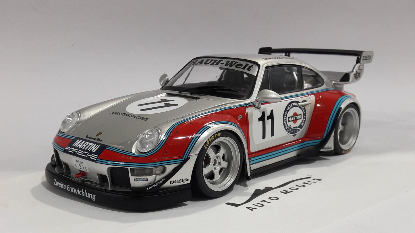 1/18 Solido RWB Bodykit Martini 2020 SIlver