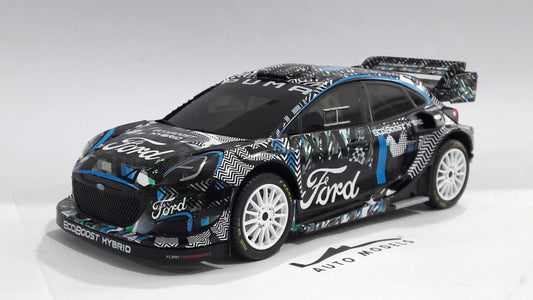 1/18 Solido Ford Puma Rally 1 Hybrid 2021 Goodwood Festival of Speed Black