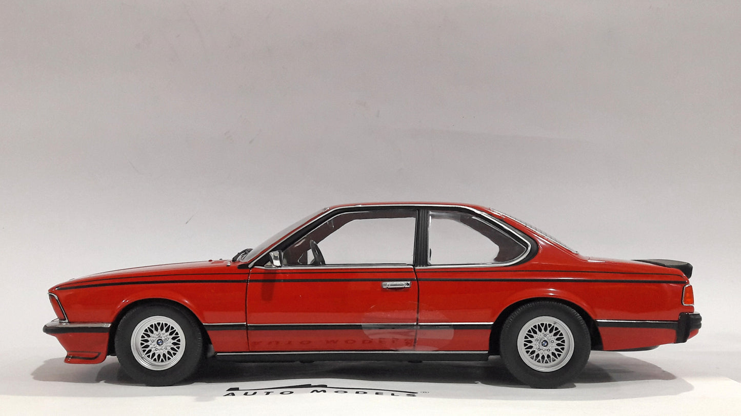 1/18 Solido BMW 635 CSI (E24) Henna Red 1984