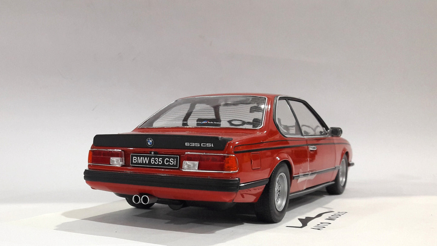 1/18 Solido BMW 635 CSI (E24) Henna Red 1984