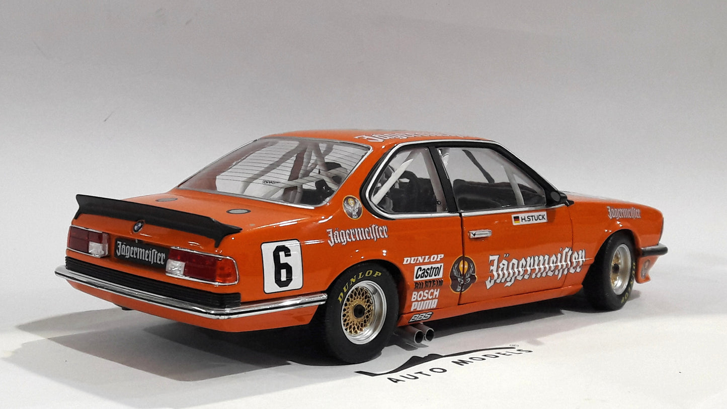 1/18 Solido BMW 635 CSI (E24) 1984 European Touring Car Championship H.Stuck Orange