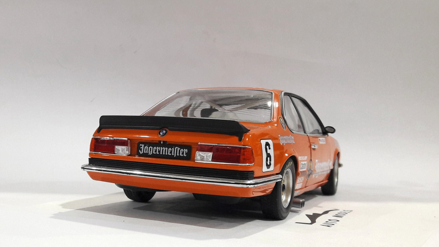 1/18 Solido BMW 635 CSI (E24) 1984 European Touring Car Championship H.Stuck Orange