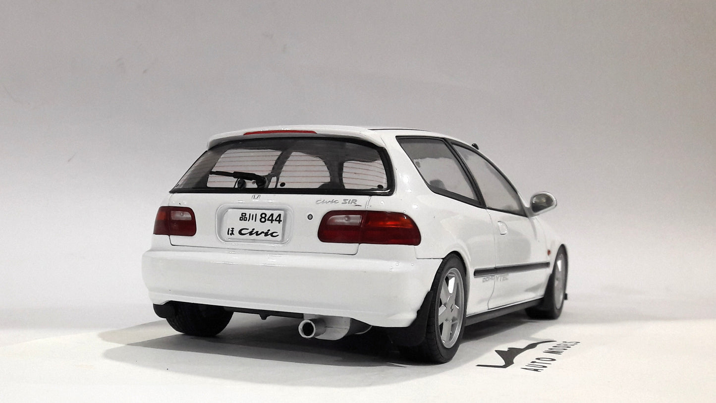 1/18 Solido Honda Civic EG6 Frost White 1991