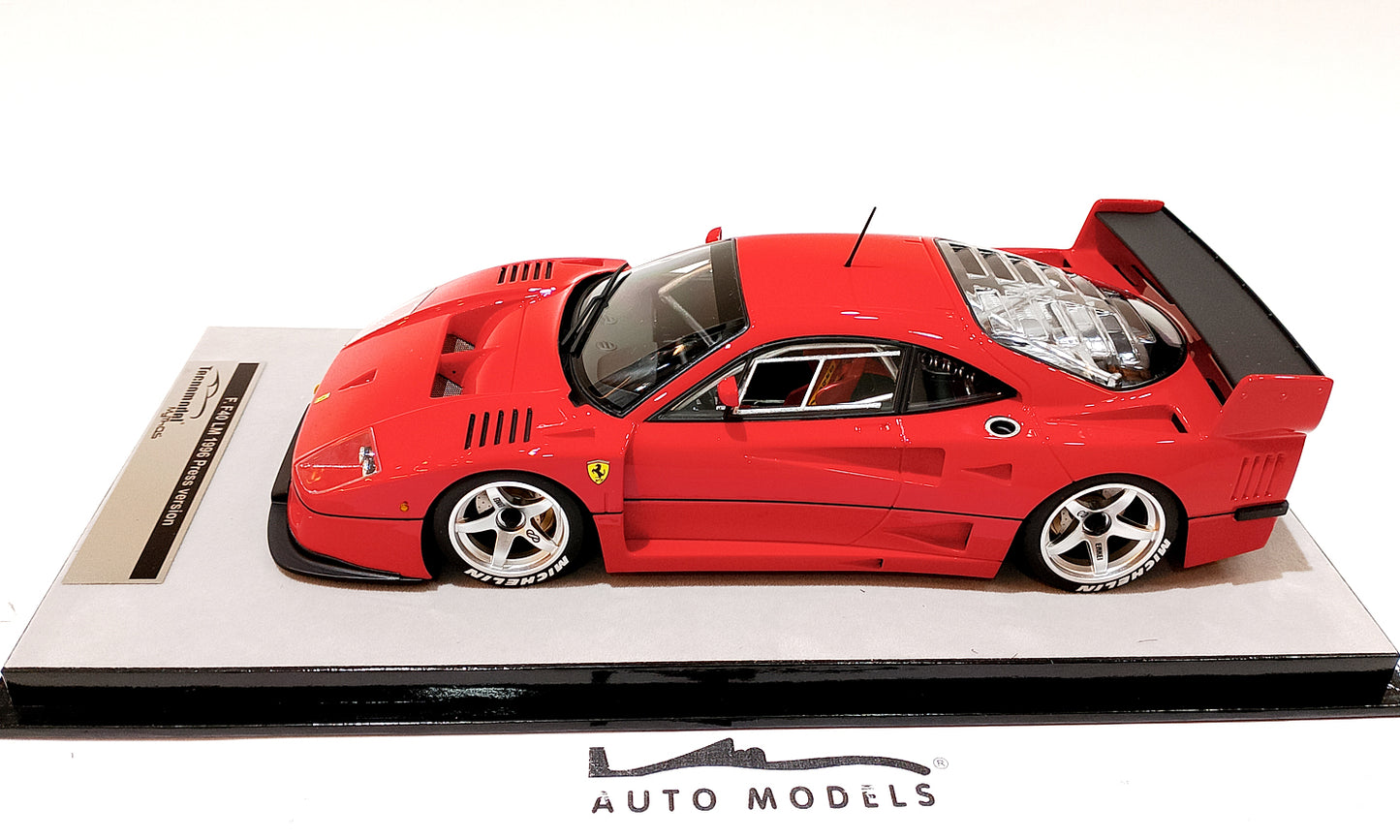 Tecnomodel Ferrari F40 GTE Press 1986 Rosso Corsa