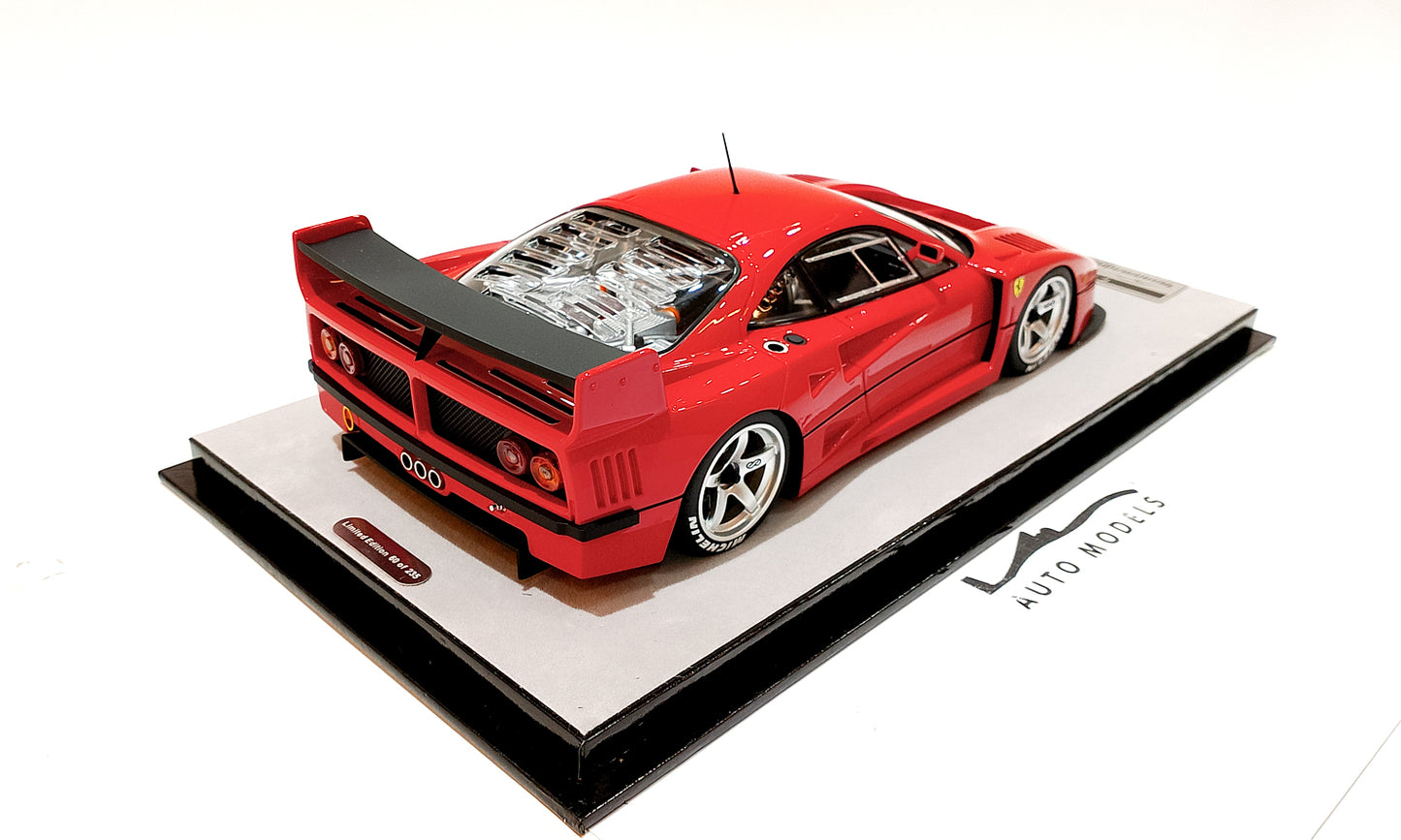 Tecnomodel Ferrari F40 GTE Press 1986 Rosso Corsa