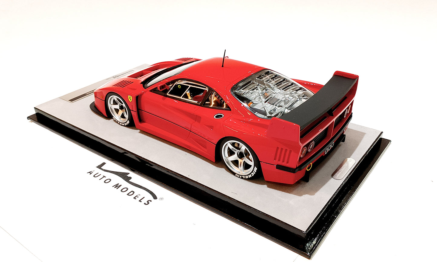 Tecnomodel Ferrari F40 GTE Press 1986 Rosso Corsa