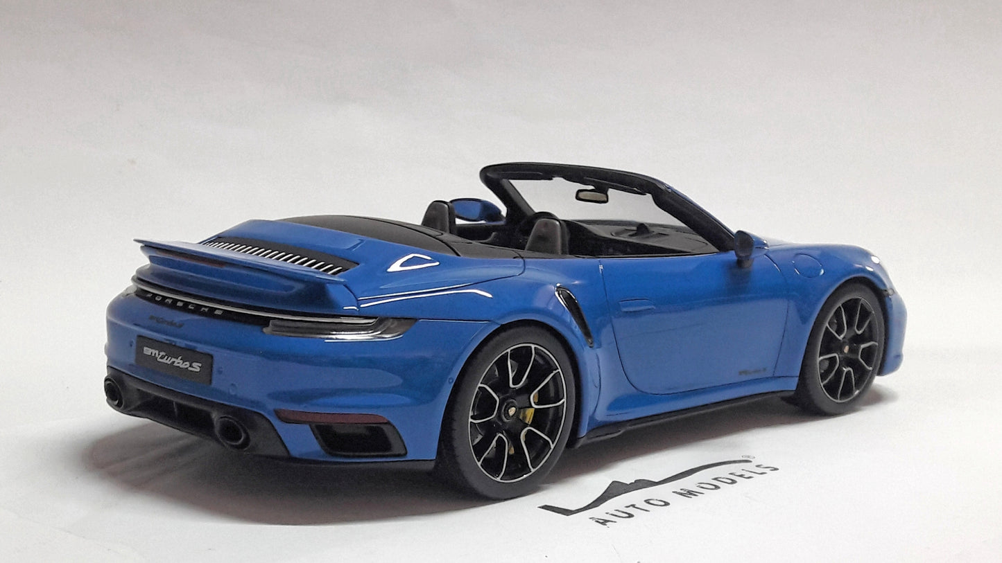 Porsche 911 (992) Turbo S Blue 2020