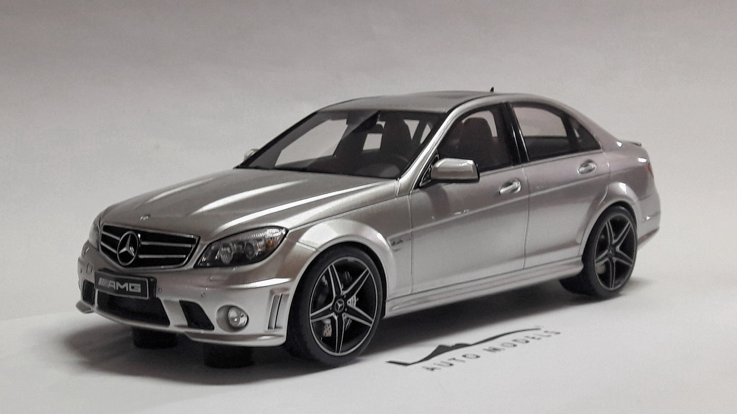 Mercedes Benz C63 AMG Saloon Silver 2007