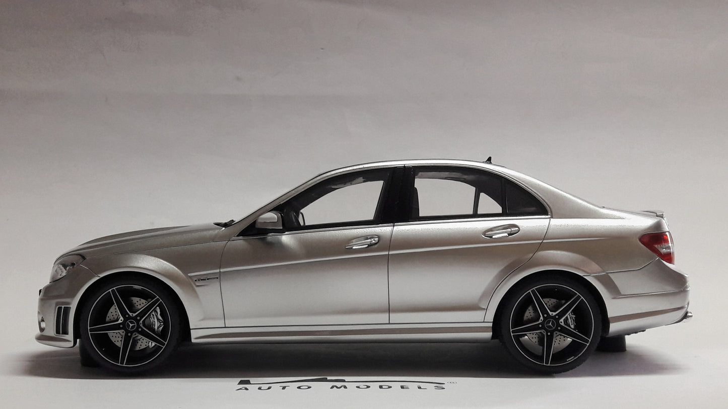 Mercedes Benz C63 AMG Saloon Silver 2007