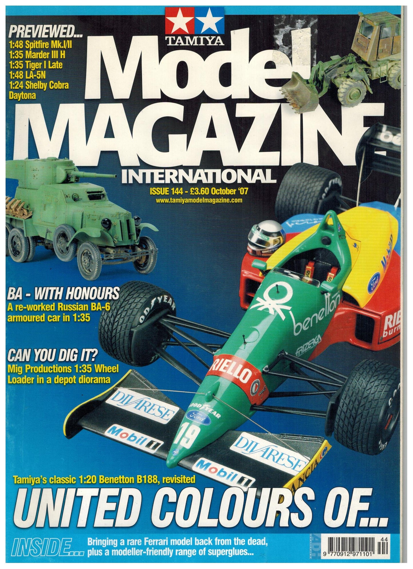 Tamiya Model Magazine October 2007 / Issue 144