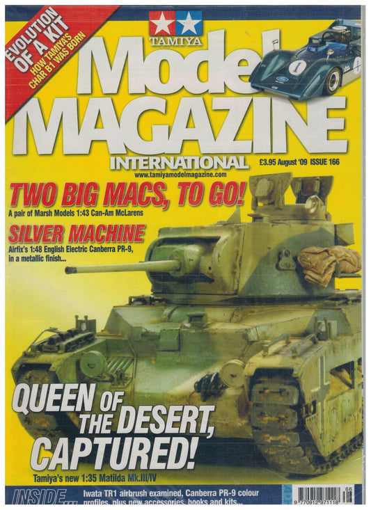 Tamiya Model Magazine August 2009 / Issue 166