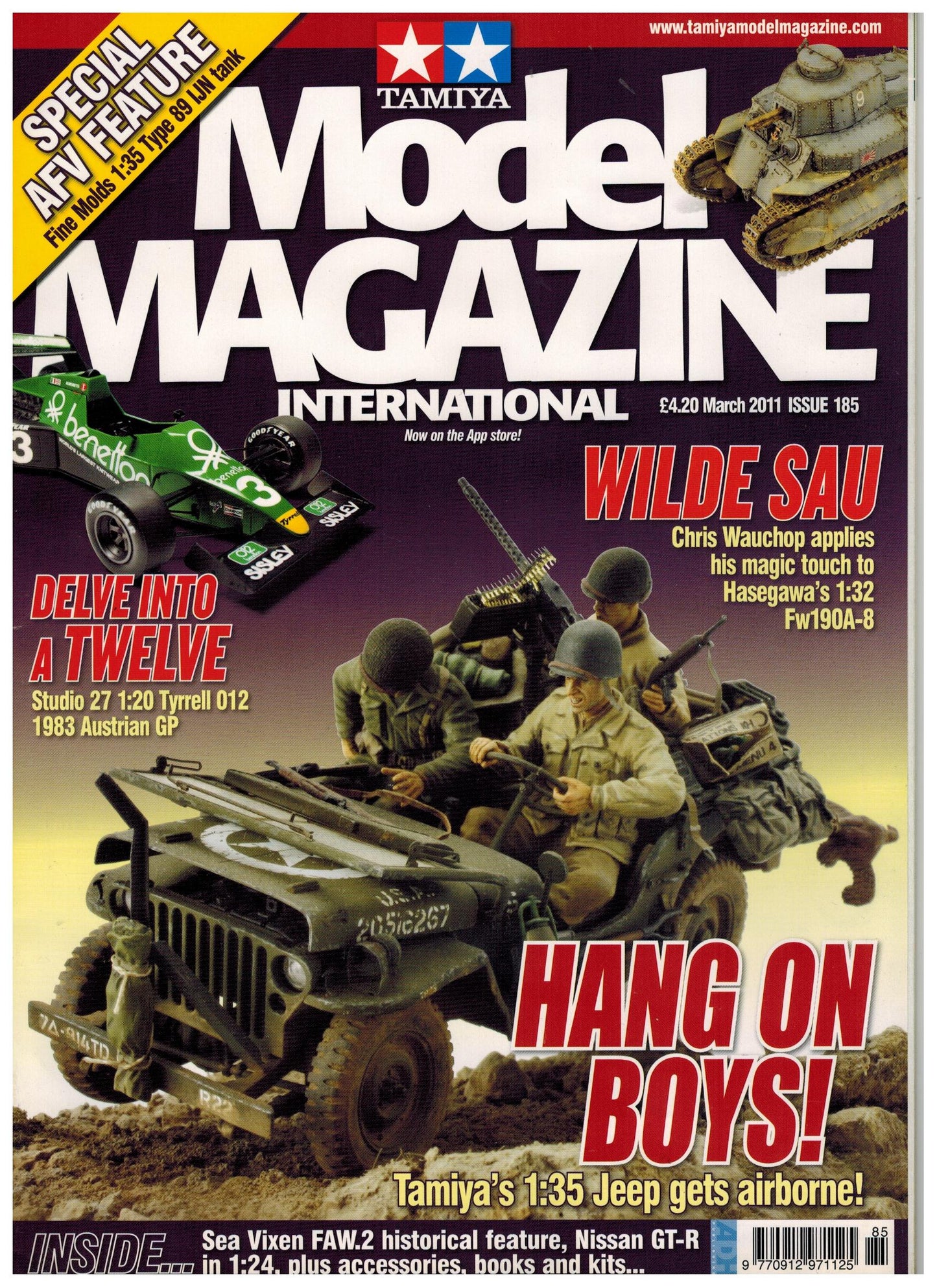 Tamiya Model Magazine March 2011 / Issue 185