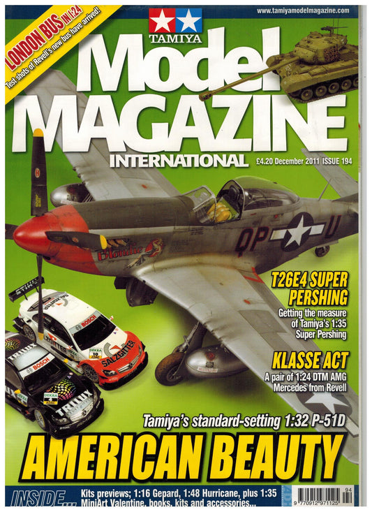 Tamiya Model Magazine December 2011 / Issue 194