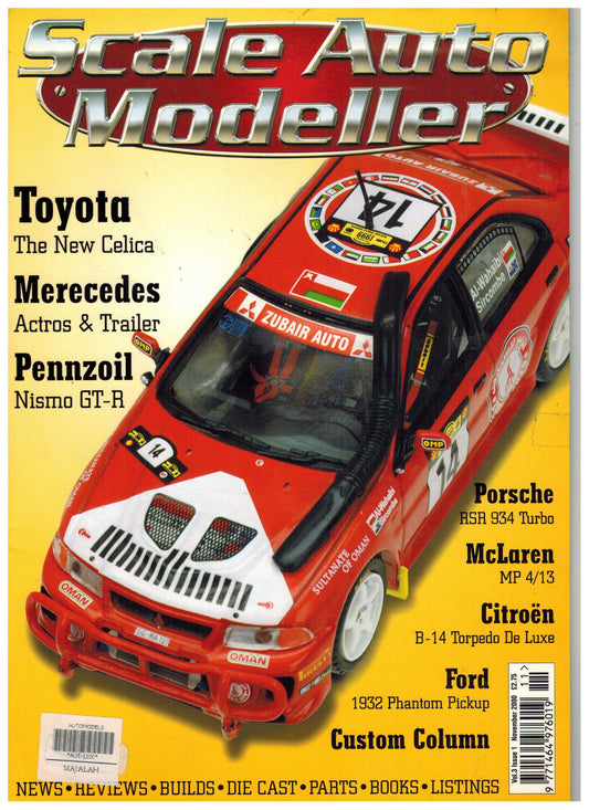 Scale Auto Modeller Vol.3 Issue 1 / November 2000