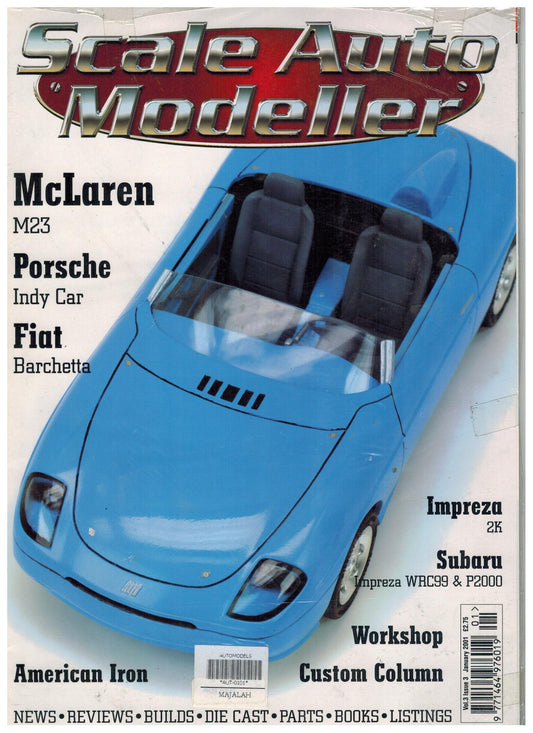 Scale Auto Modeller Vol.3 Issue 3 / January 2001