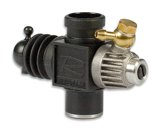 Novarossi Plastic Carburettor 3,5cc Ø9mm 1 or 2 Adjustment Reverse with Reducer Ø6mm