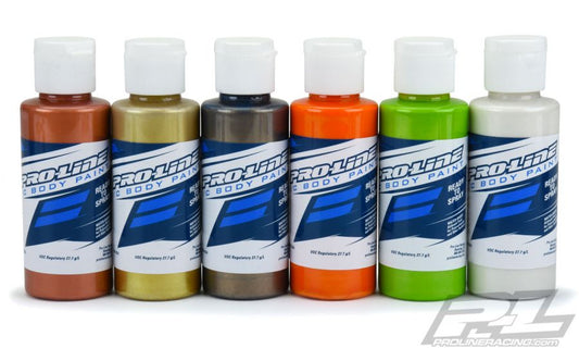 Pro-Line Racing RC Body Paint Metallic/Pearl Color Set (6 Pack)