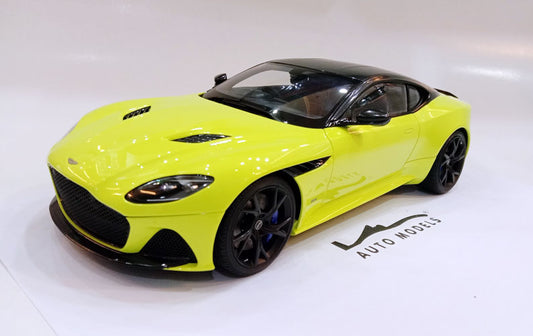 Autoart Aston Martin DBS Superleggera Lime Essence Yellow