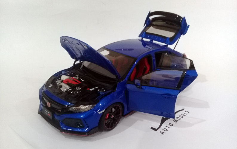 Autoart Honda Civic Type R (FK8) Brilliant Sporty Blue Metallic