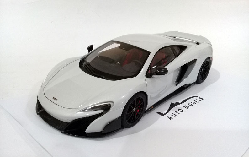 Autoart McLaren 675 LT Silica White