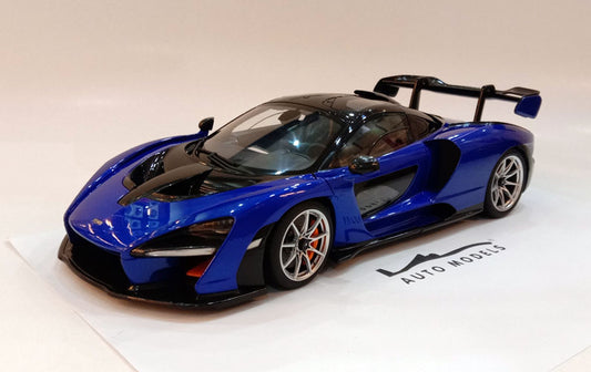 Autoart McLaren Senna Trophy Kyanos/Blue