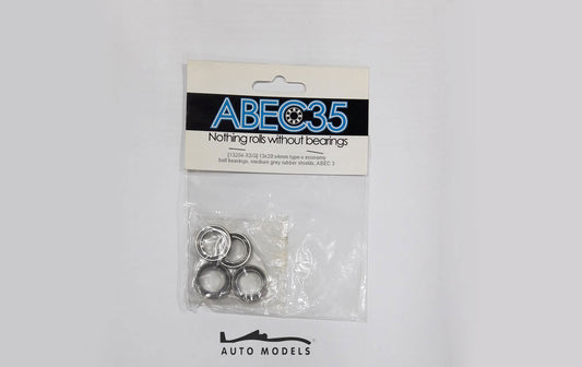 ABEC35 Bearing 13x20x4mm Type-X Economy Ball Bearings Medium Grey Rubber Shileds
