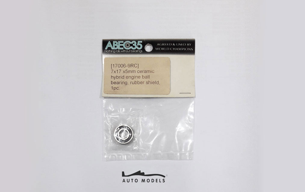 ABEC35 Bearing 7x17x5mm Ceramic Hybrid Engine Rubber Shield