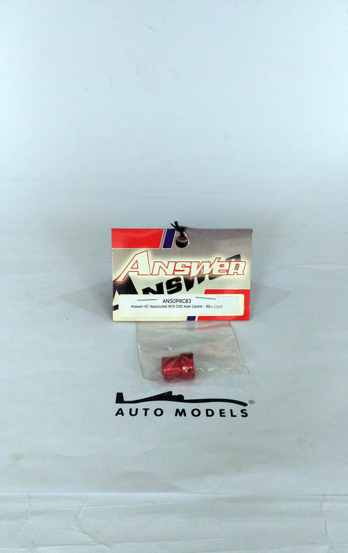 Answer RC Associated RC8 CVD Axle Center-Red (1pcs)