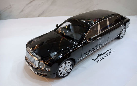 Almost Real Bentley Mulsanne Grand Limousine by Mulliner 2017 Onyx Black