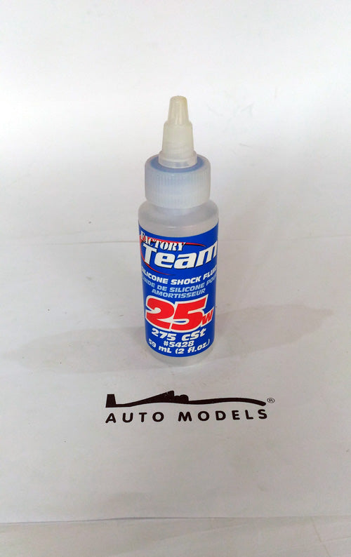 Team Associated 25 Weight Silicone Shock Oil (275cSt)