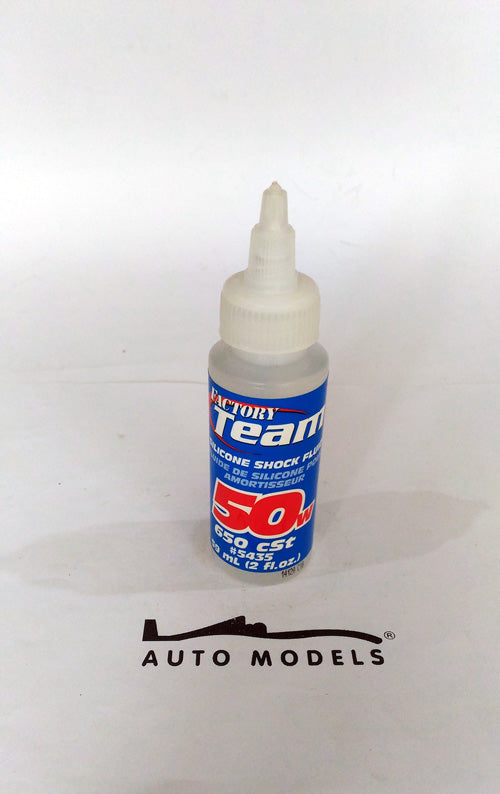 Team Associated 50 Weight Silicone Shock Oil (650cSt)