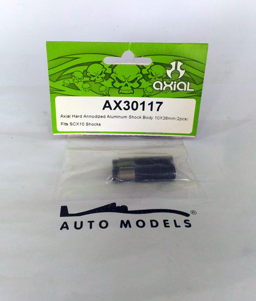 Axial Racing Hard Anodized Aluminium Shock Body 10x38mm (2pcs)