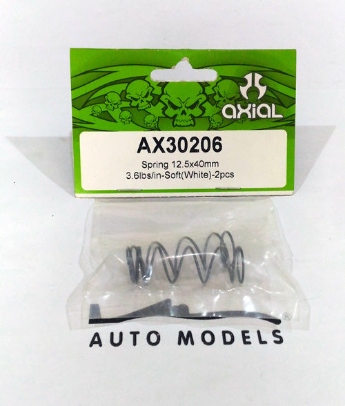 Axial Racing Spring 12.5x40mm Soft White