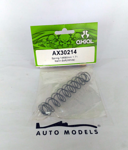 Axial Racing Spring 14x90mm 1.71 lbs/in-White