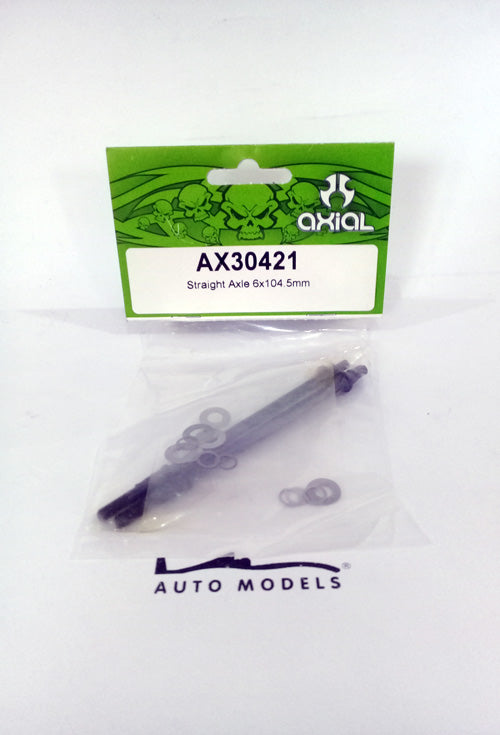 Axial Racing Straight Axle 6x104mm