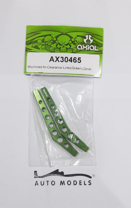 Axial Racing Machined Hi-Clearance Links-Green (2pc)