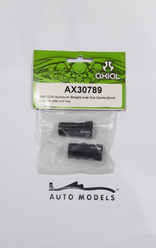 Axial Racing AR60 OCP Aluminium Straight Axel Hub Carrier (2pc)
