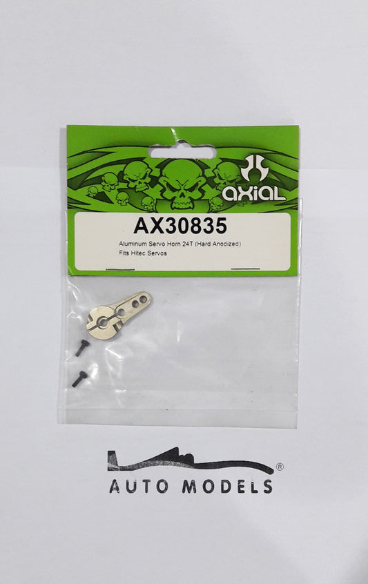 Axial Racing Aluminium Servo Horn 24T (Hard Anozed)