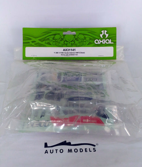 Axial Racing Yeti Y-380 1/10th Scale Interior "040 (Clear)